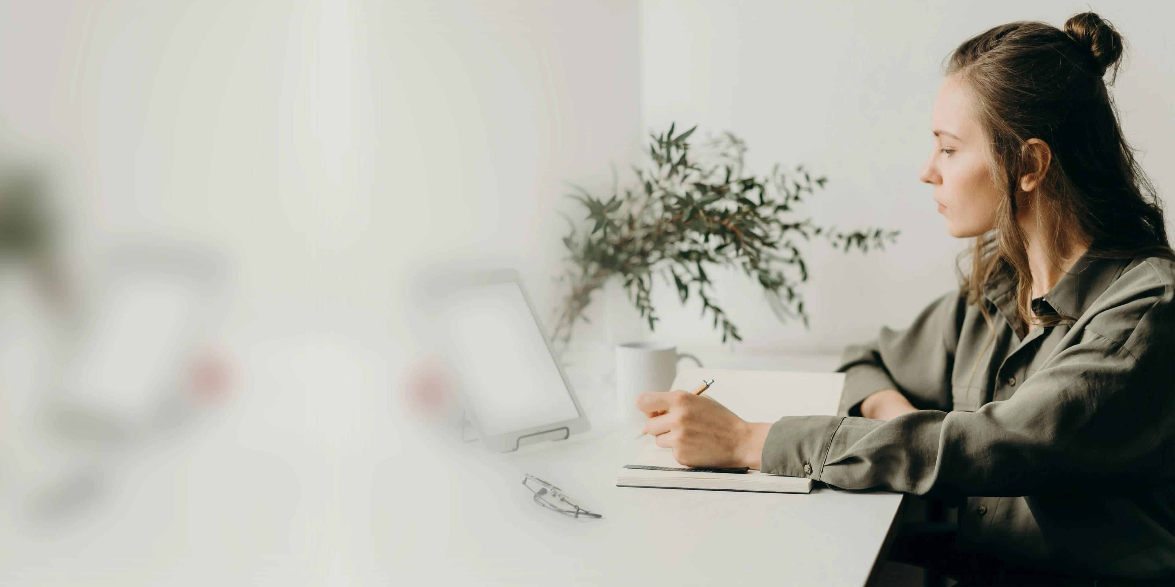 Creative professional working